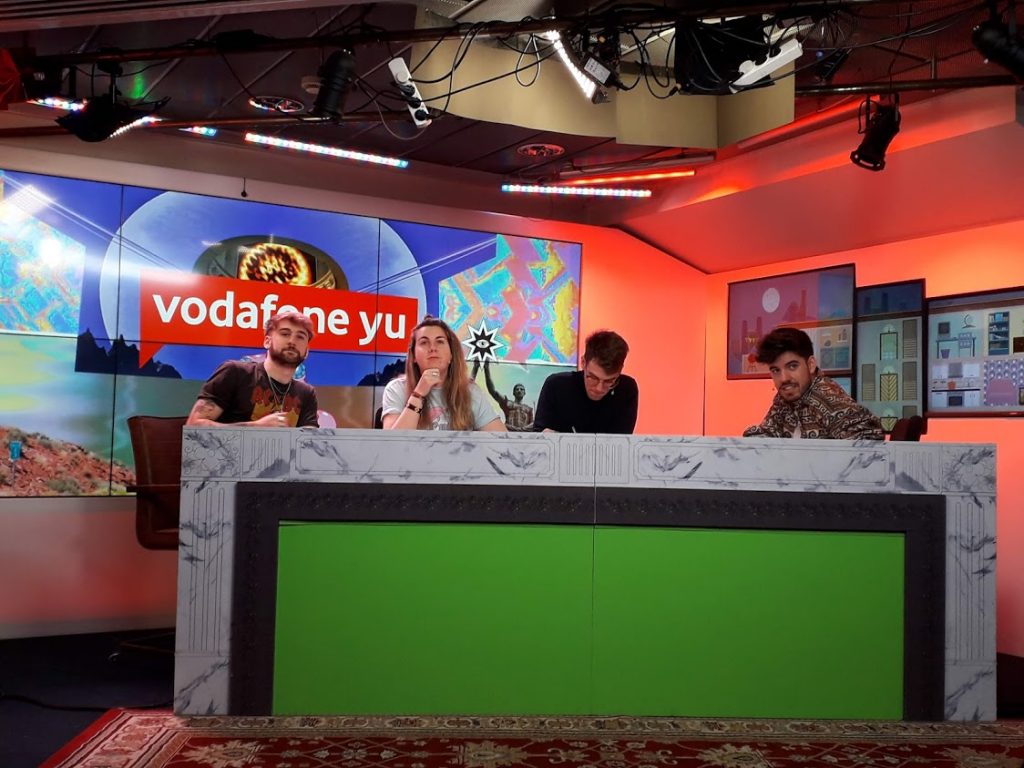 Mi primer día en la radio.