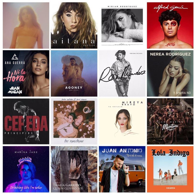 Top de singles de OT 2017 : «Mis 5 fantásticos».
