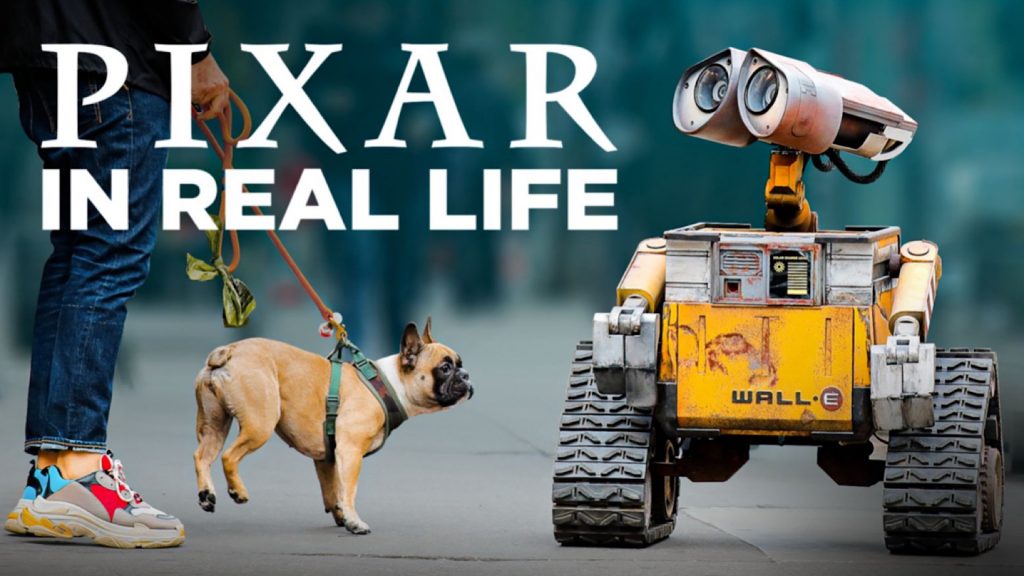 Los personajes de Pixar saltan a la vida real.
