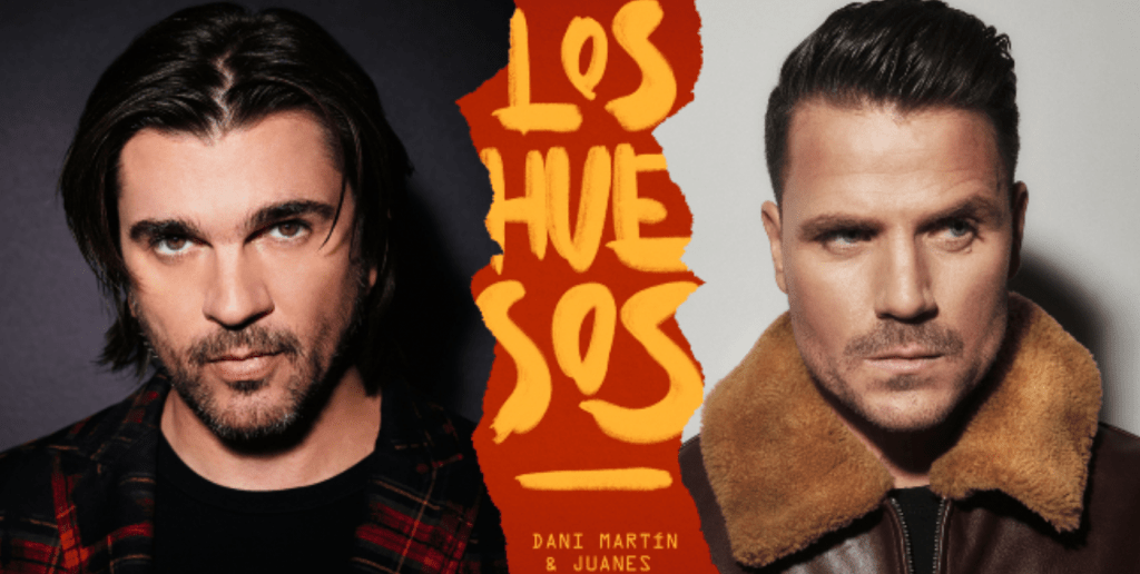 Dani Martin innova acompañado de Juanes en “Los Huesos”.