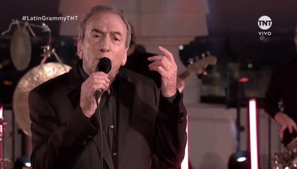 José Luis Perales se corona en los Grammys Latinos con una actuación mágica.