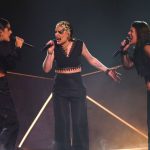 Tanxugueiras sobre el escenario del Benidorm Fest (RTVE)