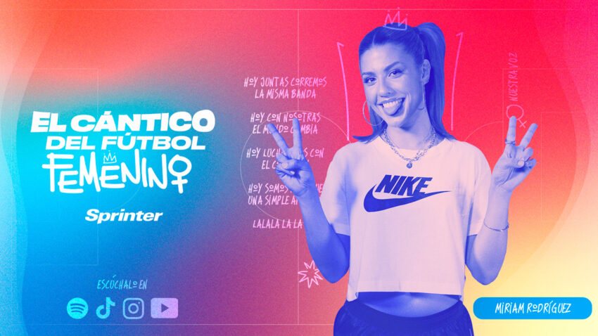 Miriam Rodríguez empodera al fútbol femenino con su voz