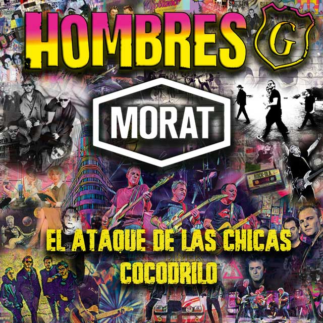 Hombres G y Morat reciben un nuevo ataque de “las chicas cocodrilo”