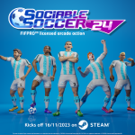 Sociable Soccer 24, con licencia de FIFPRO, estará disponible en Steam y Nintendo Switch el 16 de noviembre