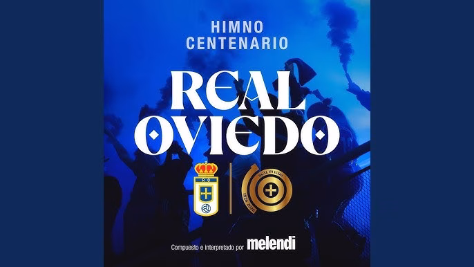 Melendi resalta la gloria del Real Oviedo en un himno único