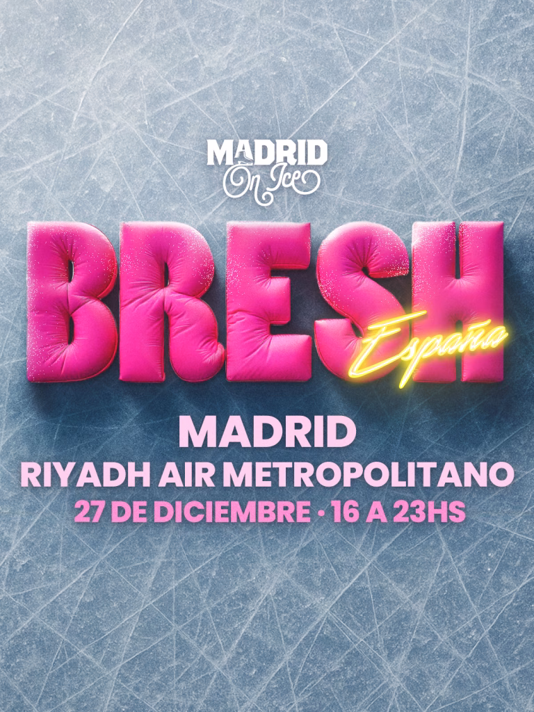 Bresh se estrena sobre hielo en el Riyadh Air Metropolitano con Madrid On Ice