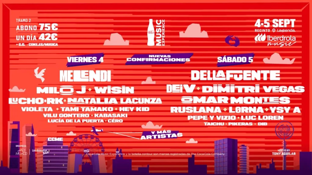 Coca-Cola Music Experience llega un año más a Madrid